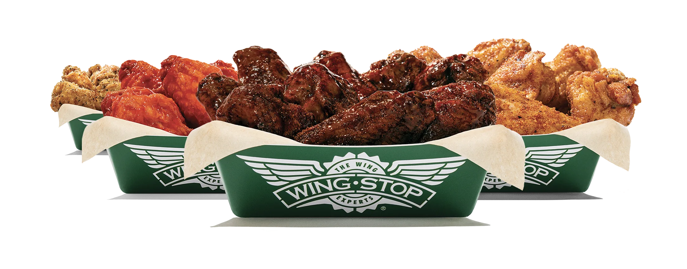 Official Wingstop classic bone-in wings in several flavors